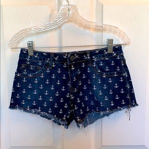 Anchor Jean Shorts